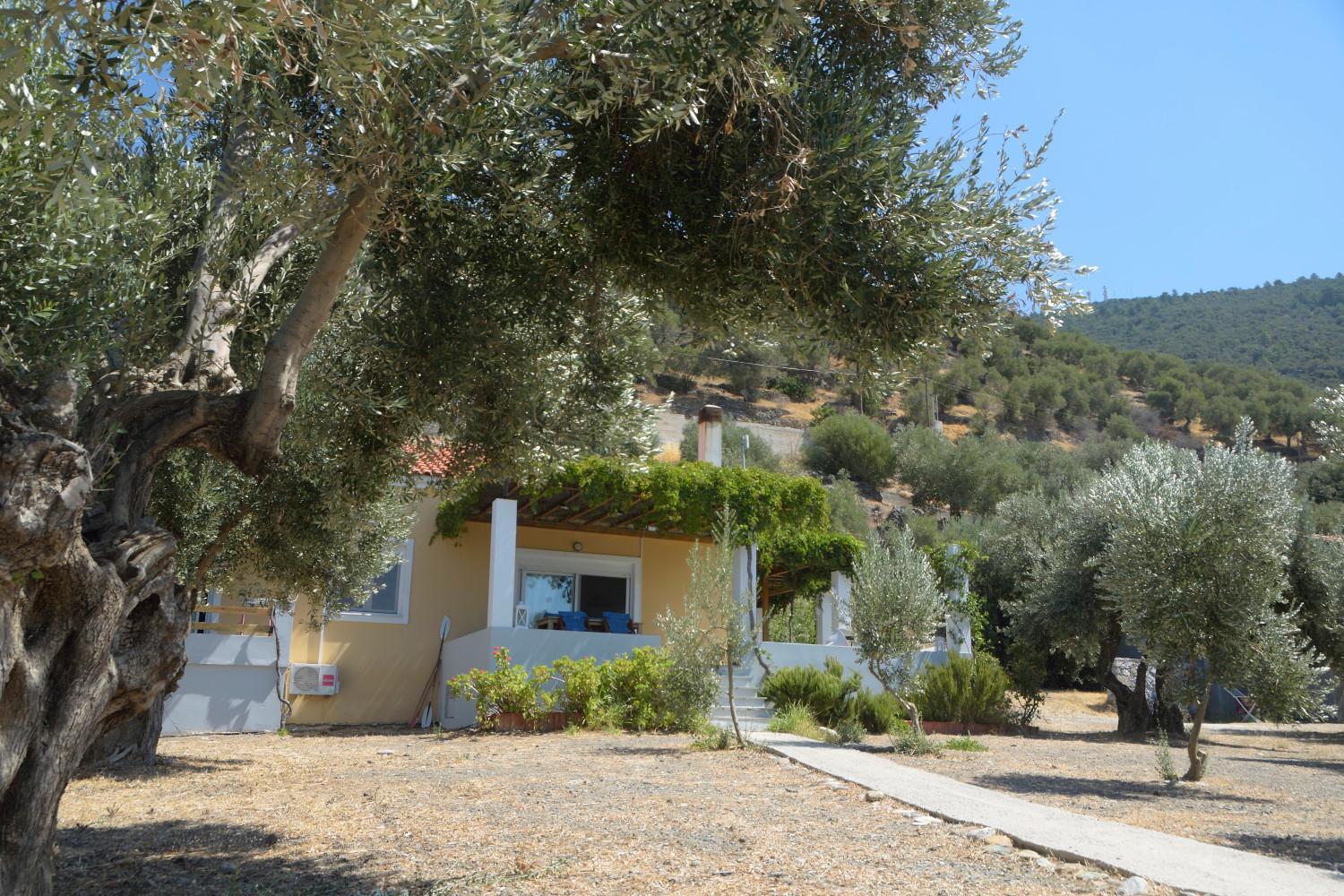 Melinda Holiday House Plomari Exterior foto